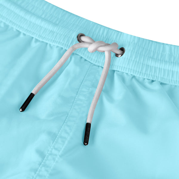 Hellblaue Badeshorts Nahansicht Andrew&Cole