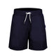 Blaue Badeshorts Frontansicht Andrew&Cole